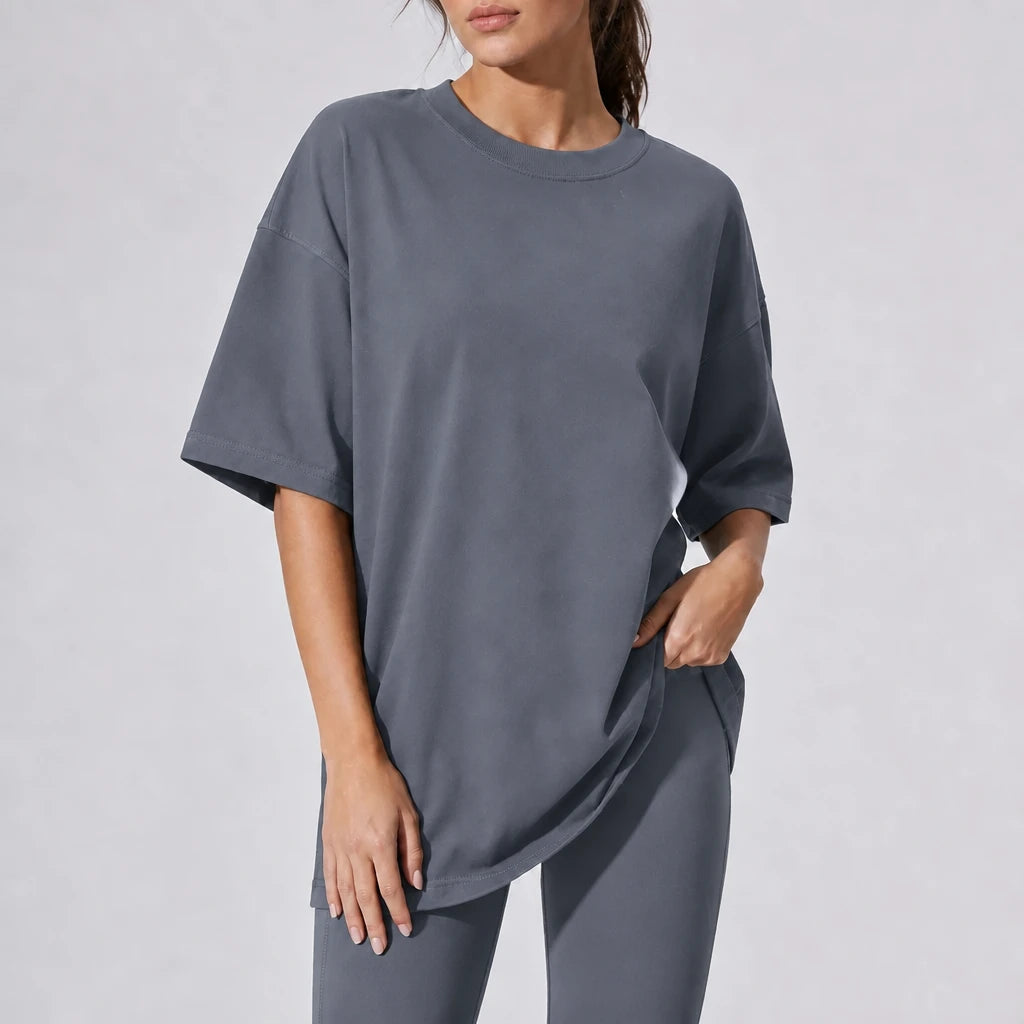 Oversized Drop-Shoulder Tee