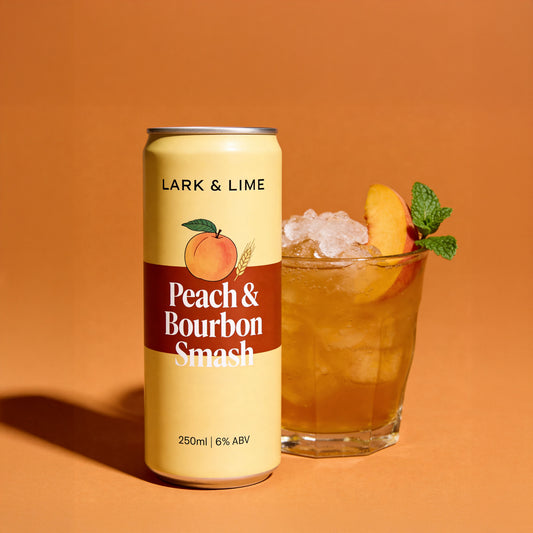 Peach & Bourbon Smash