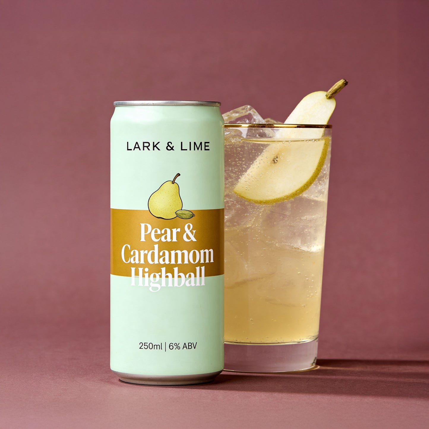 Pear & Cardamom Highball