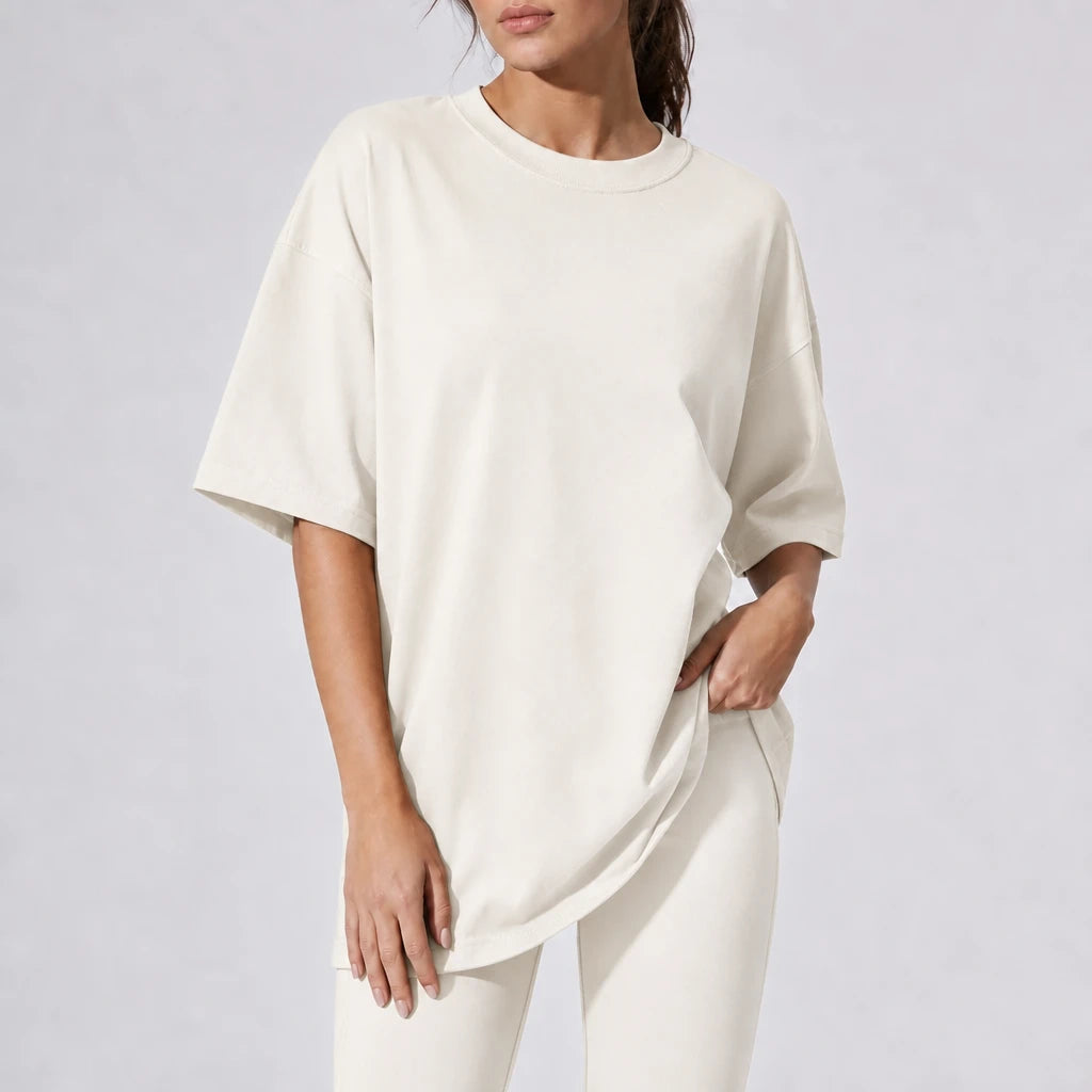 Oversized Drop-Shoulder Tee