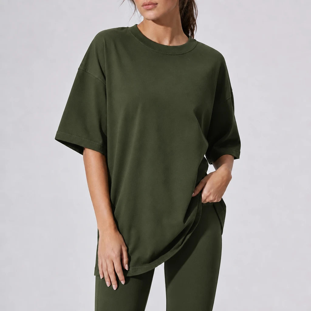 Oversized Drop-Shoulder Tee
