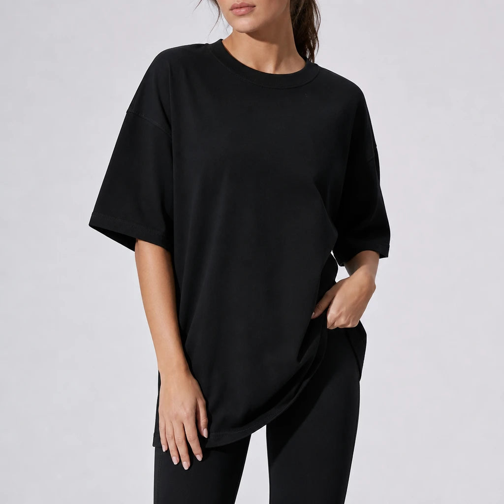 Oversized Drop-Shoulder Tee
