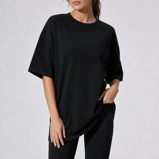 Oversized Drop-Shoulder Tee
