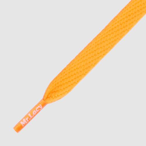 Flatties Shoelaces - Bright Orange